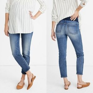 Madewell Maternity Over-the-Belly Stovepipe Jean